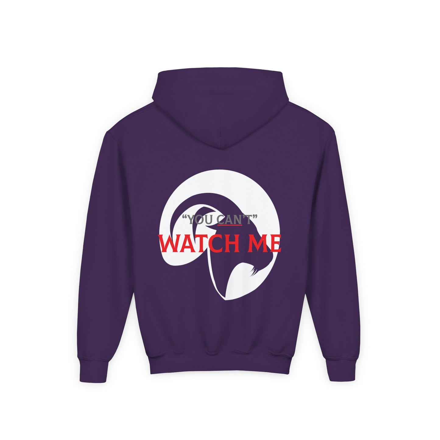 GOAT - WATCH ME Youth Sweatshirt - White