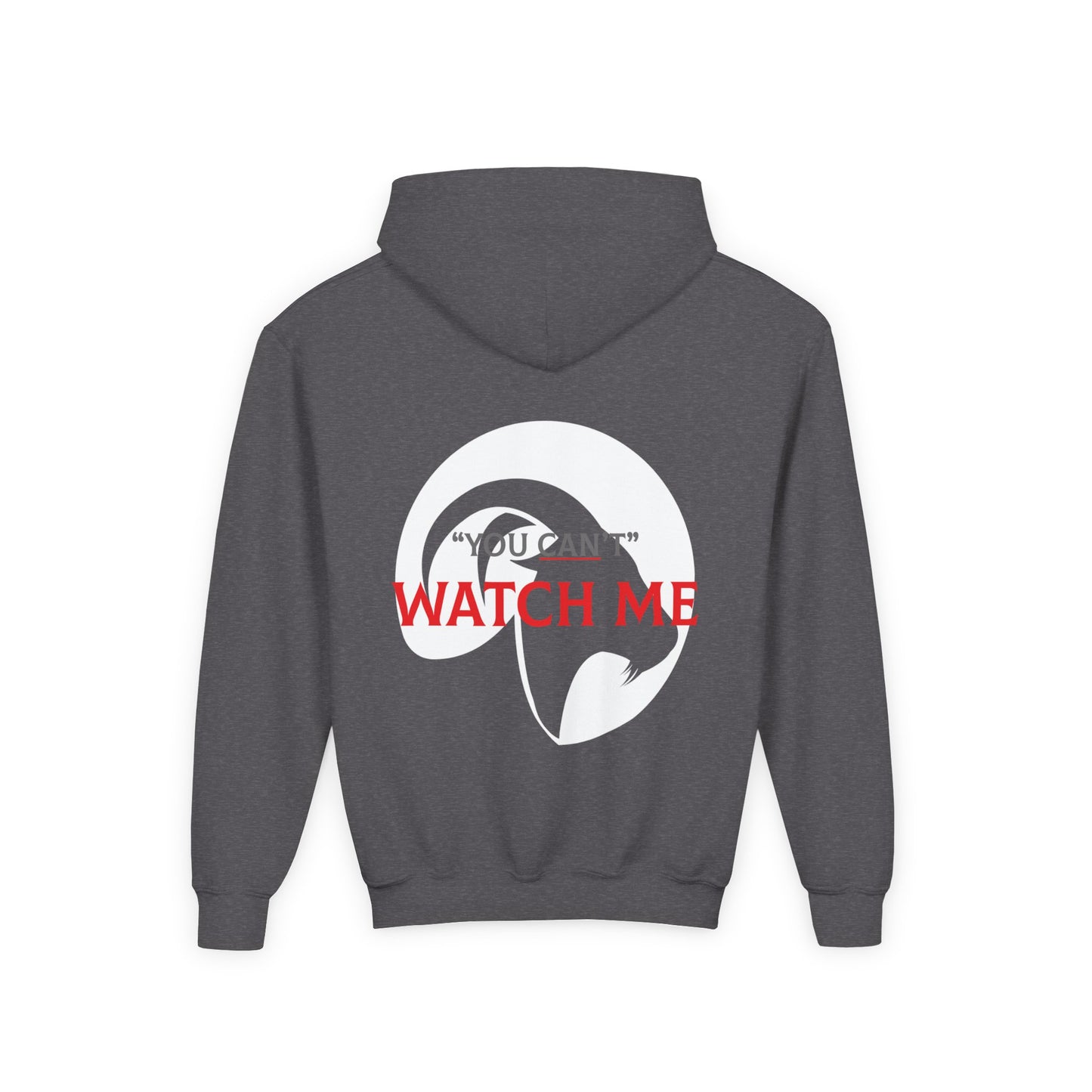 GOAT - WATCH ME Youth Sweatshirt - White