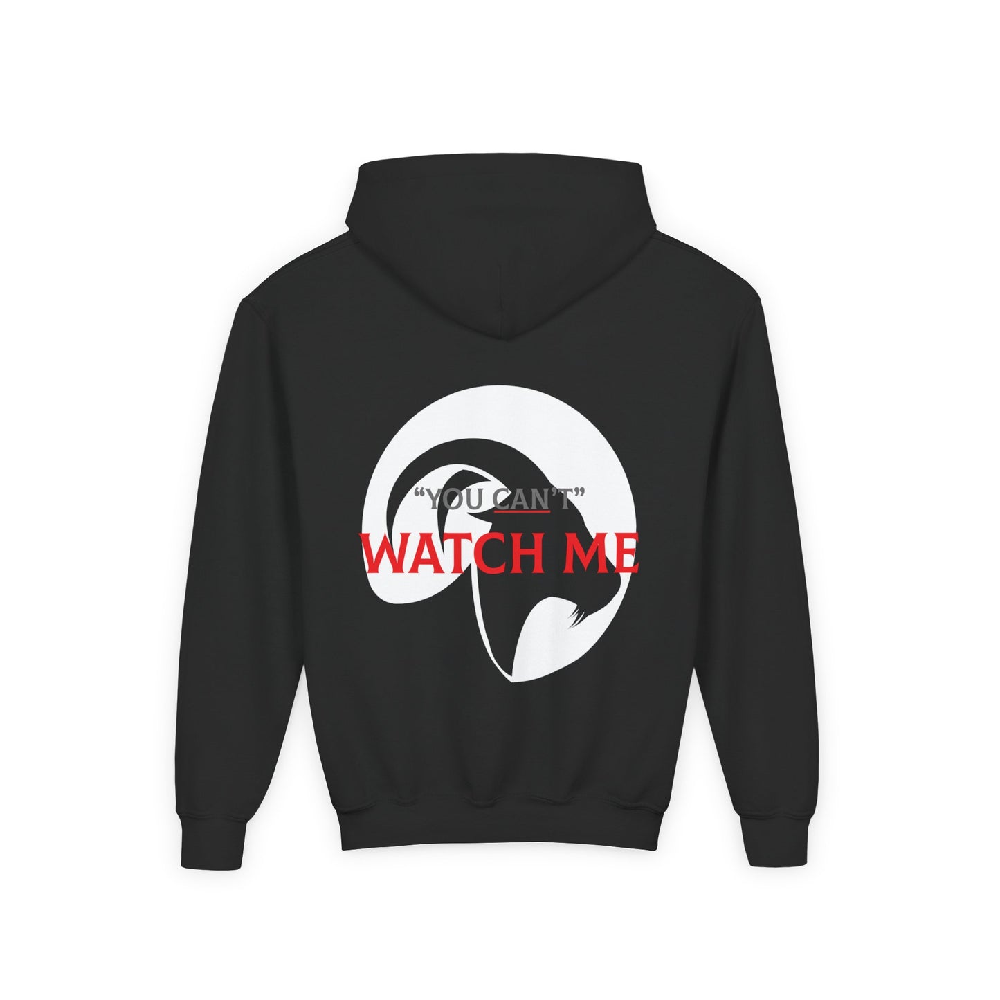 GOAT - WATCH ME Youth Sweatshirt - White