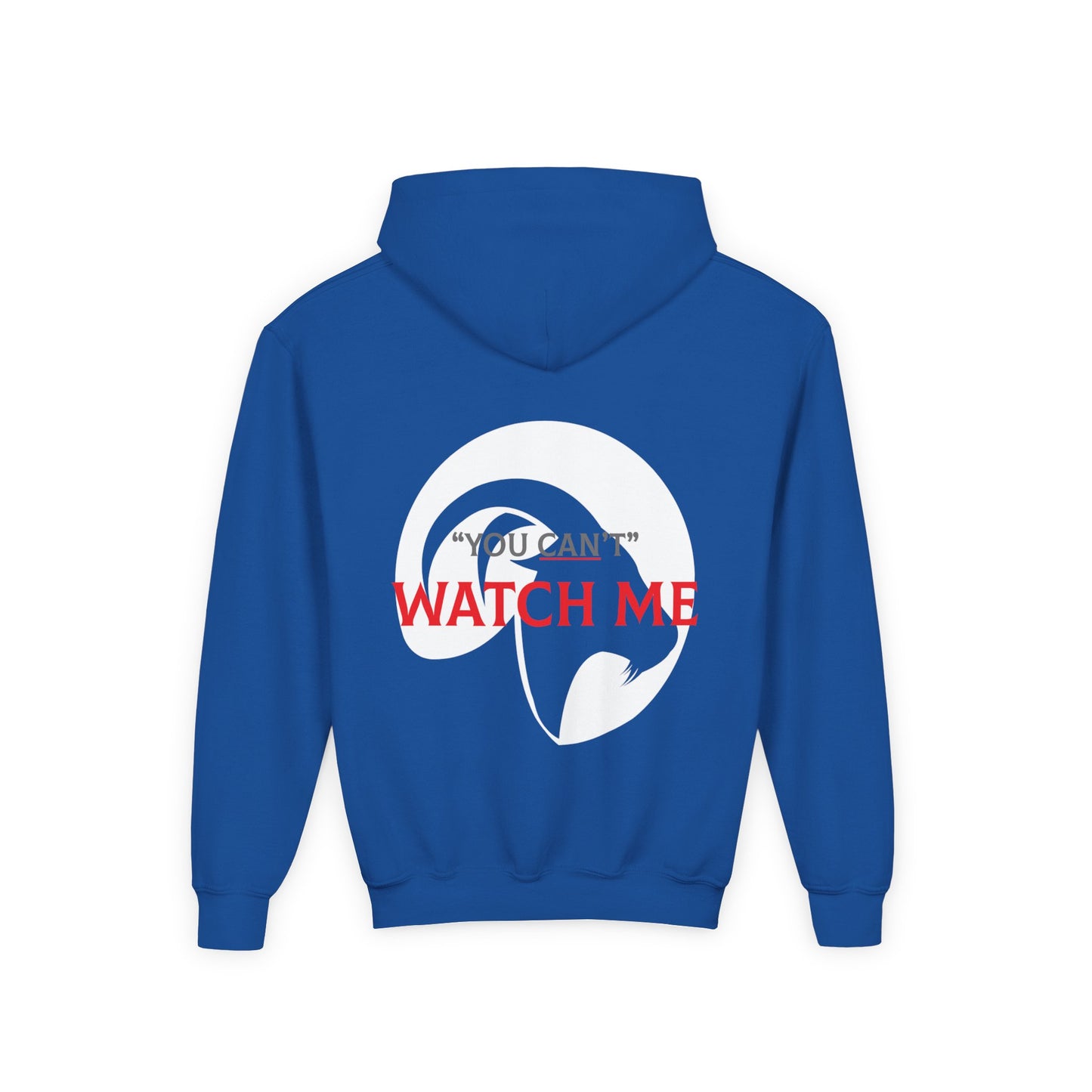 GOAT - WATCH ME Youth Sweatshirt - White