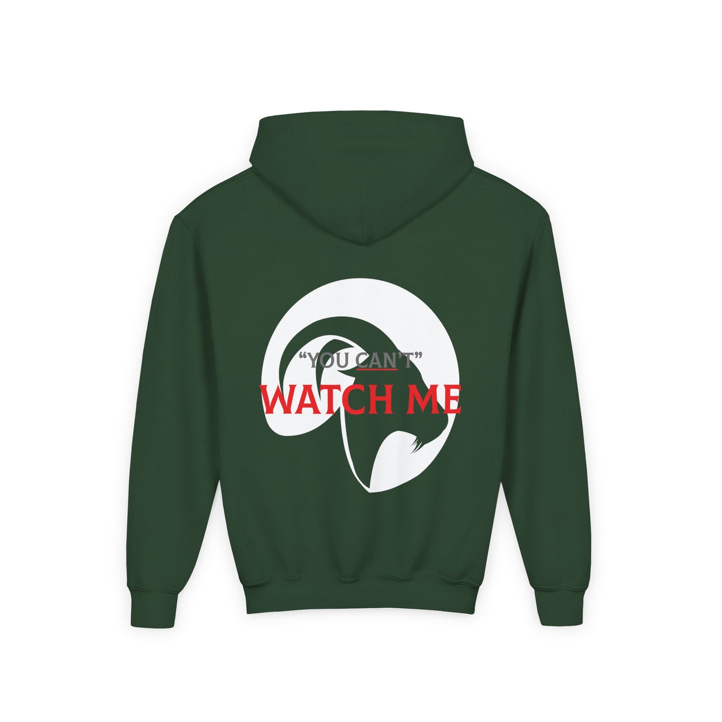 GOAT - WATCH ME Youth Sweatshirt - White