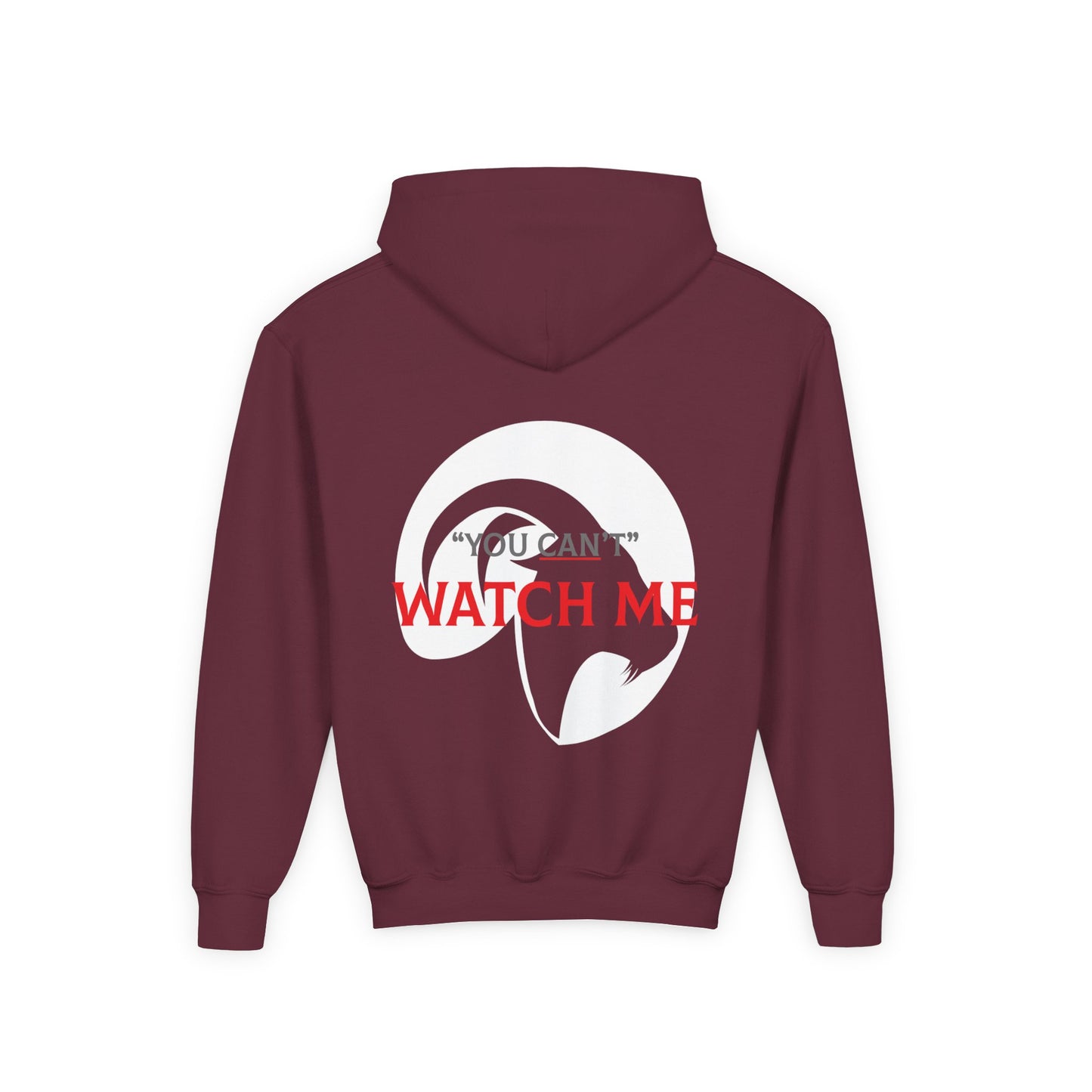 GOAT - WATCH ME Youth Sweatshirt - White