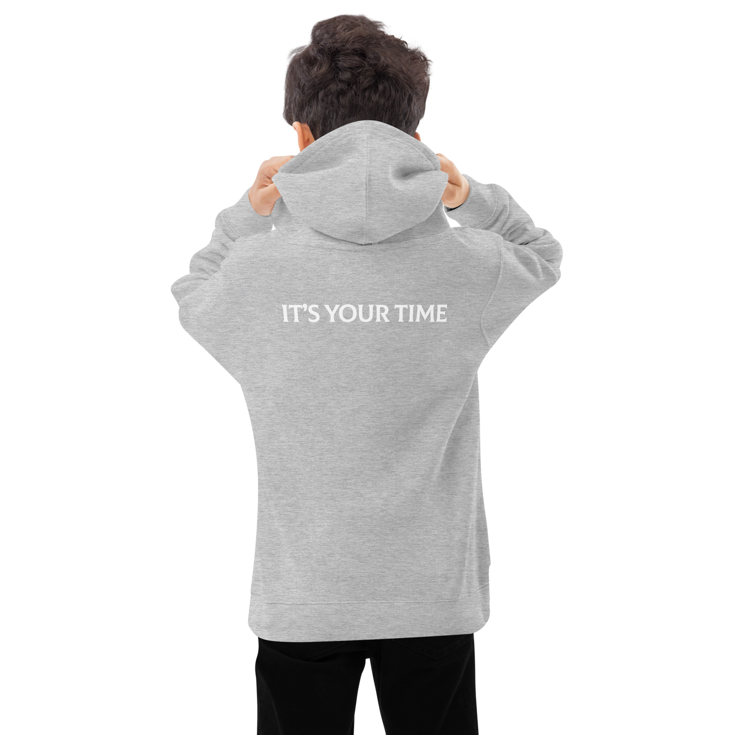 GOAT - Kids Embroidered Icon Fleece Hoodie