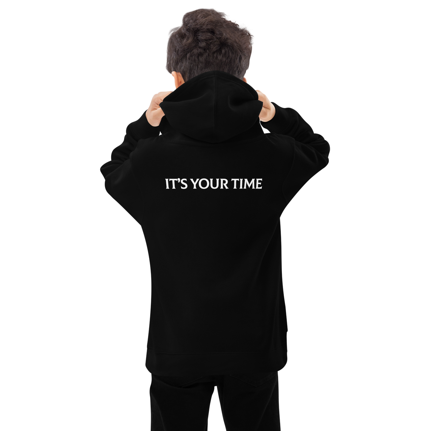 GOAT - Kids Embroidered Icon Fleece Hoodie