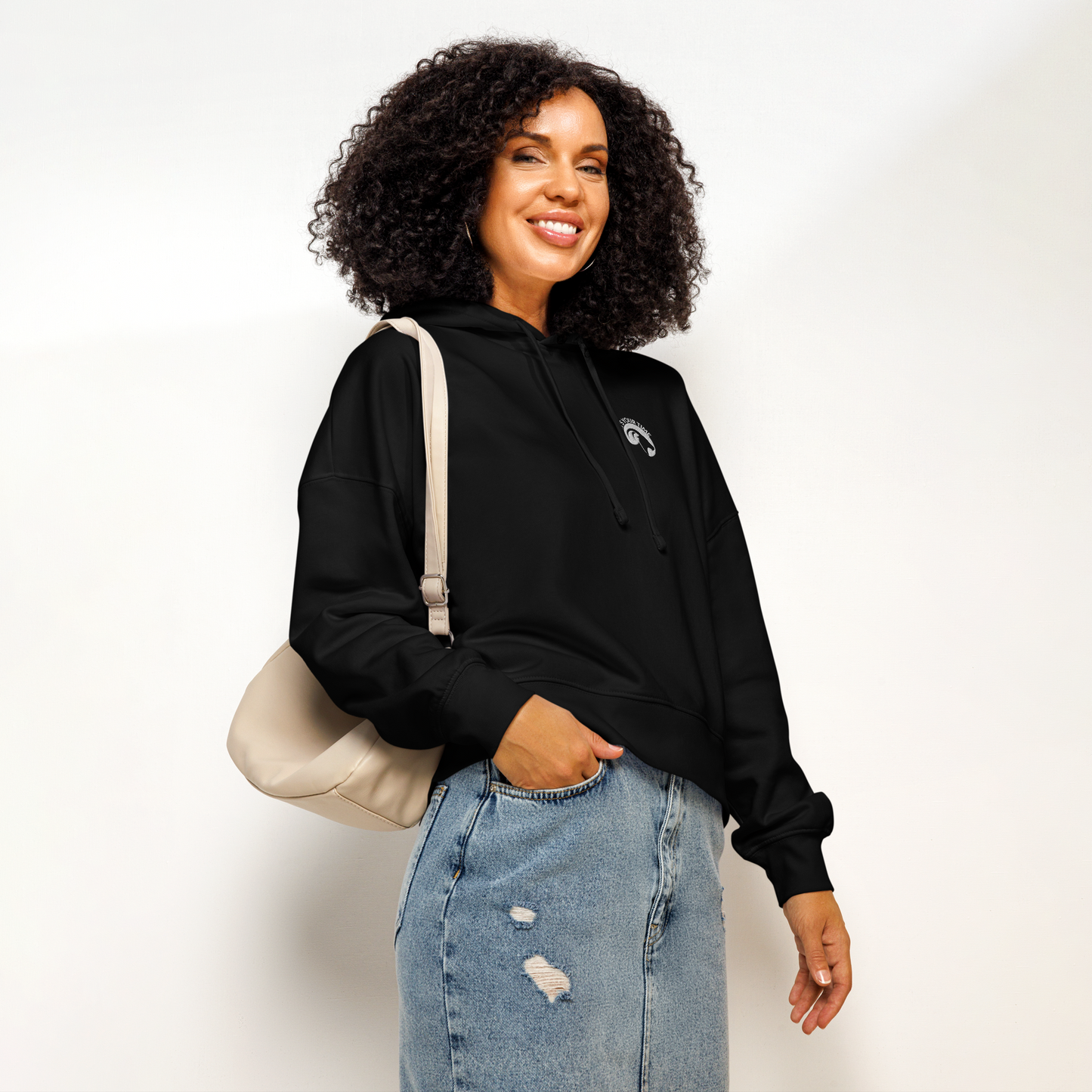 GOAT - Embroidered Women’s Organic Mid-weight Hoodie
