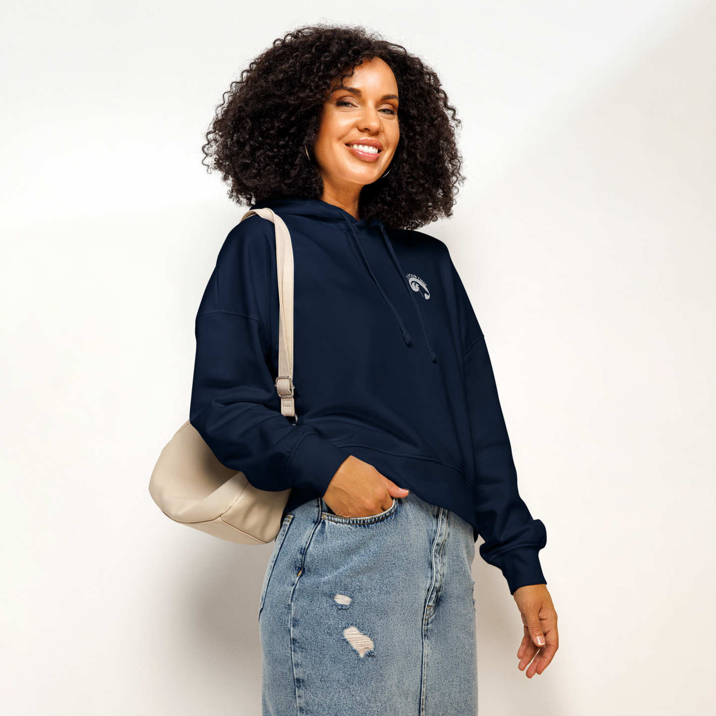 GOAT - Embroidered Women’s Organic Mid-weight Hoodie