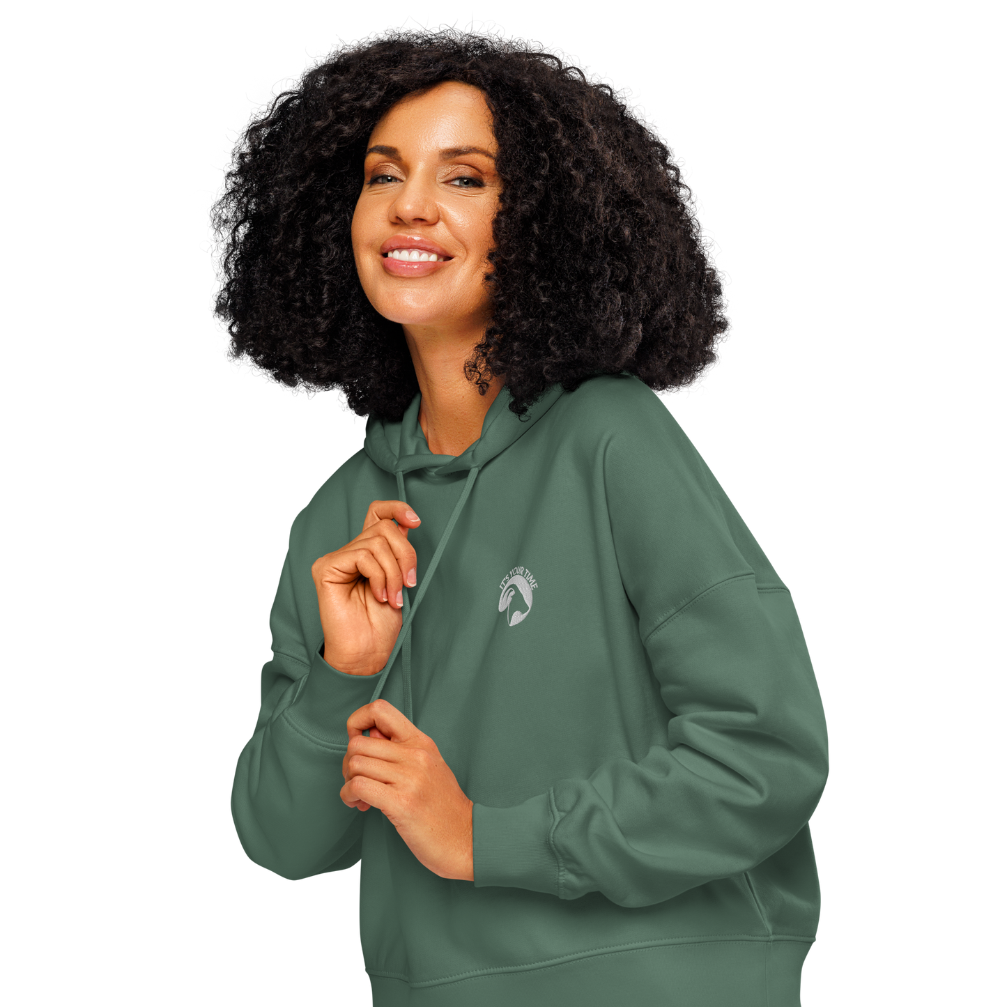 GOAT - Embroidered Women’s Organic Mid-weight Hoodie