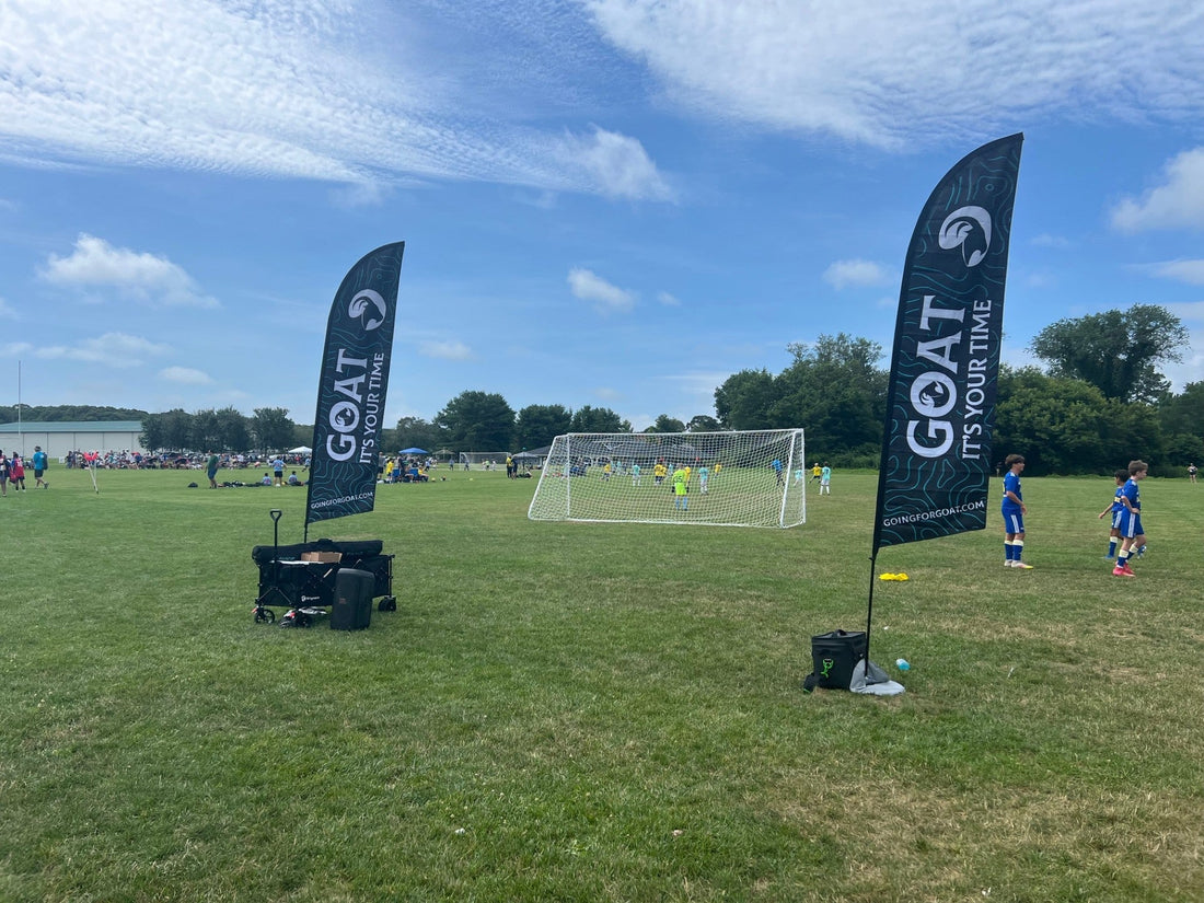 GOAT™ Hits the RI Seaside Classic—With Falcons, Flags, and Firsts