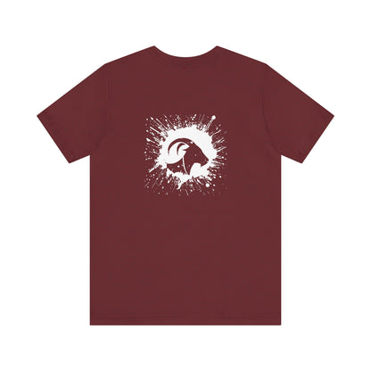 GOAT Graffiti x Kell Collection – Icon Splatter Tee - White