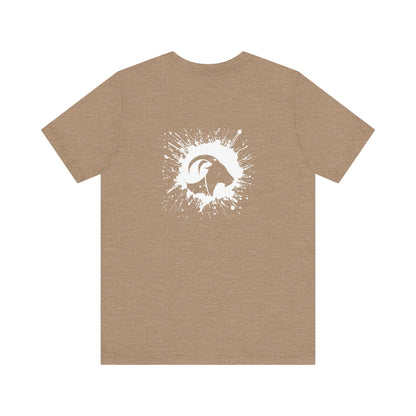 GOAT Graffiti x Kell Collection – Icon Splatter Tee - White