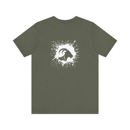 GOAT Graffiti x Kell Collection – Icon Splatter Tee - White