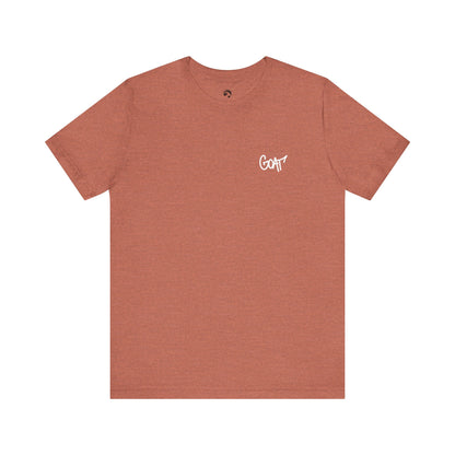GOAT Graffiti x Kell Collection – Icon Splatter Tee - White