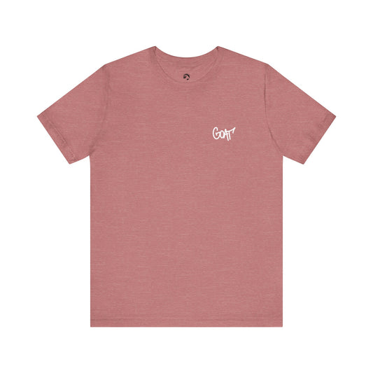 GOAT Graffiti x Kell Collection – Icon Splatter Tee - White