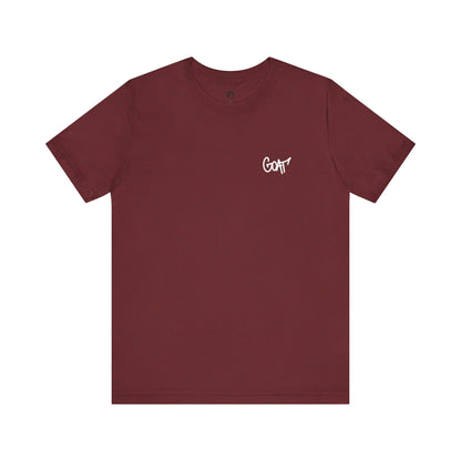 GOAT Graffiti x Kell Collection – Icon Splatter Tee - White