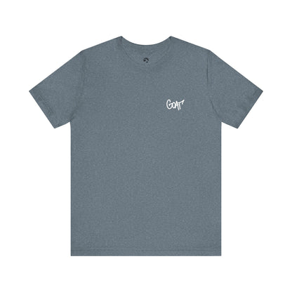 GOAT Graffiti x Kell Collection – Icon Splatter Tee - White