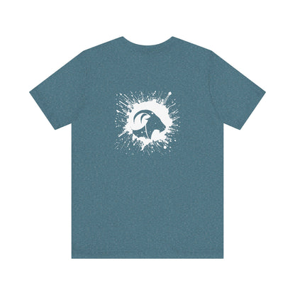 GOAT Graffiti x Kell Collection – Icon Splatter Tee - White
