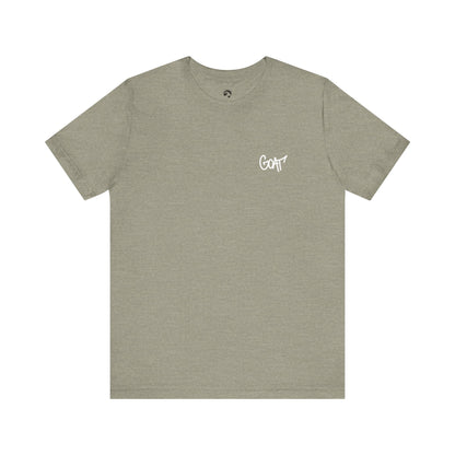 GOAT Graffiti x Kell Collection – Icon Splatter Tee - White