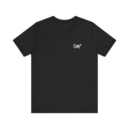 GOAT Graffiti x Kell Collection – Icon Splatter Tee - White