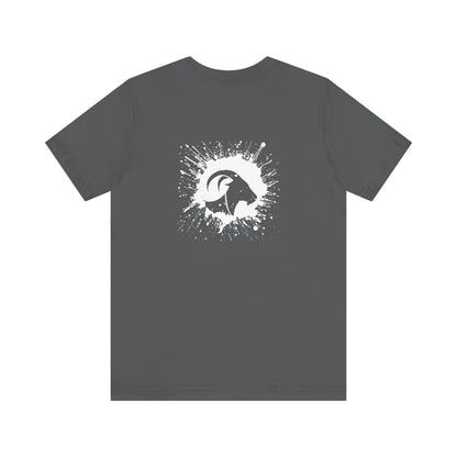 GOAT Graffiti x Kell Collection – Icon Splatter Tee - White