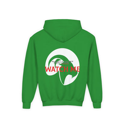 GOAT - WATCH ME Youth Sweatshirt - White