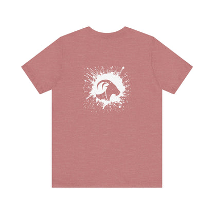 GOAT Graffiti x Kell Collection – Icon Splatter Tee - White
