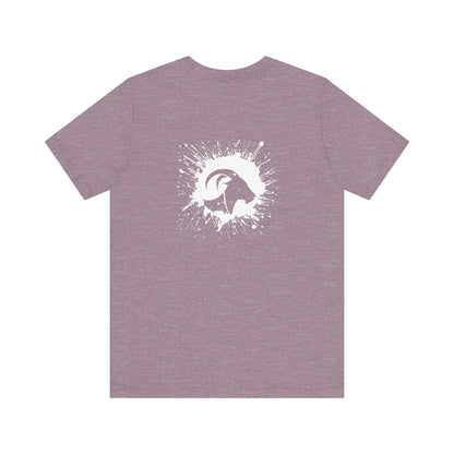 GOAT Graffiti x Kell Collection – Icon Splatter Tee - White