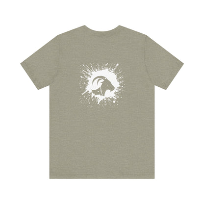 GOAT Graffiti x Kell Collection – Icon Splatter Tee - White