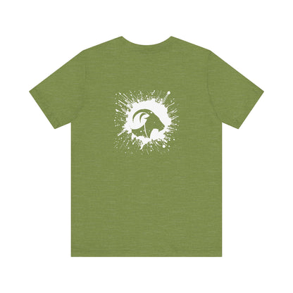 GOAT Graffiti x Kell Collection – Icon Splatter Tee - White