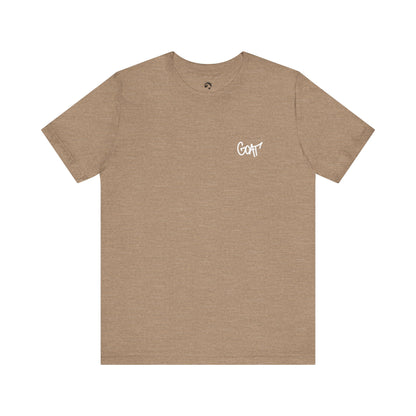 GOAT Graffiti x Kell Collection – Icon Splatter Tee - White