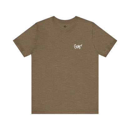 GOAT Graffiti x Kell Collection – Icon Splatter Tee - White