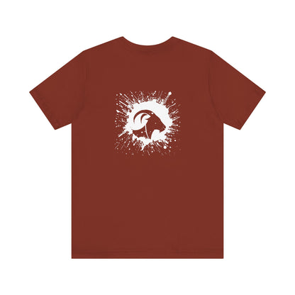 GOAT Graffiti x Kell Collection – Icon Splatter Tee - White