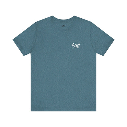 GOAT Graffiti x Kell Collection – Icon Splatter Tee - White