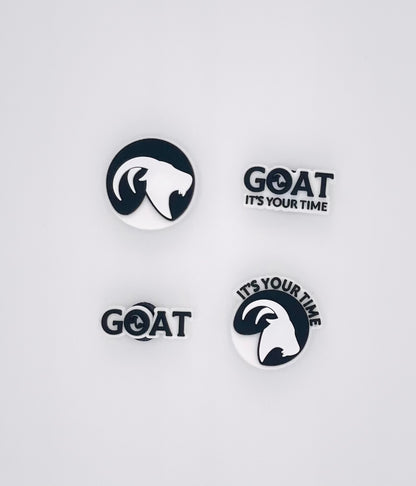 GOAT Bits™ 4-Pack Charm Set – Featuring Kell