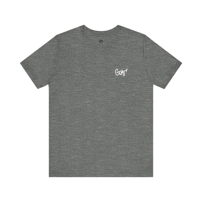GOAT Graffiti x Kell Collection – Icon Splatter Tee - White