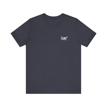 GOAT Graffiti x Kell Collection – Icon Splatter Tee - White