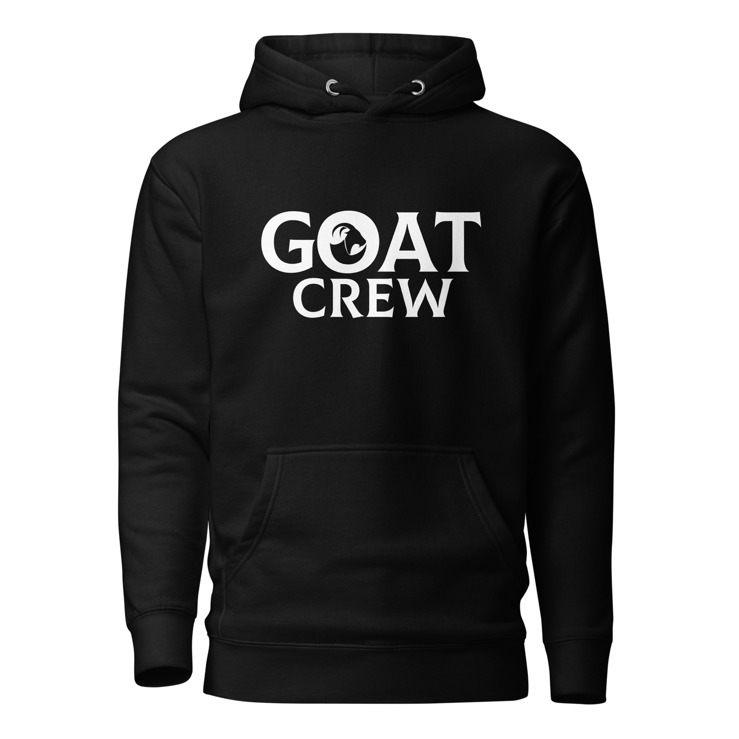 GOAT Crew hoodie with minimalist logo for everyday lifestyle wear
