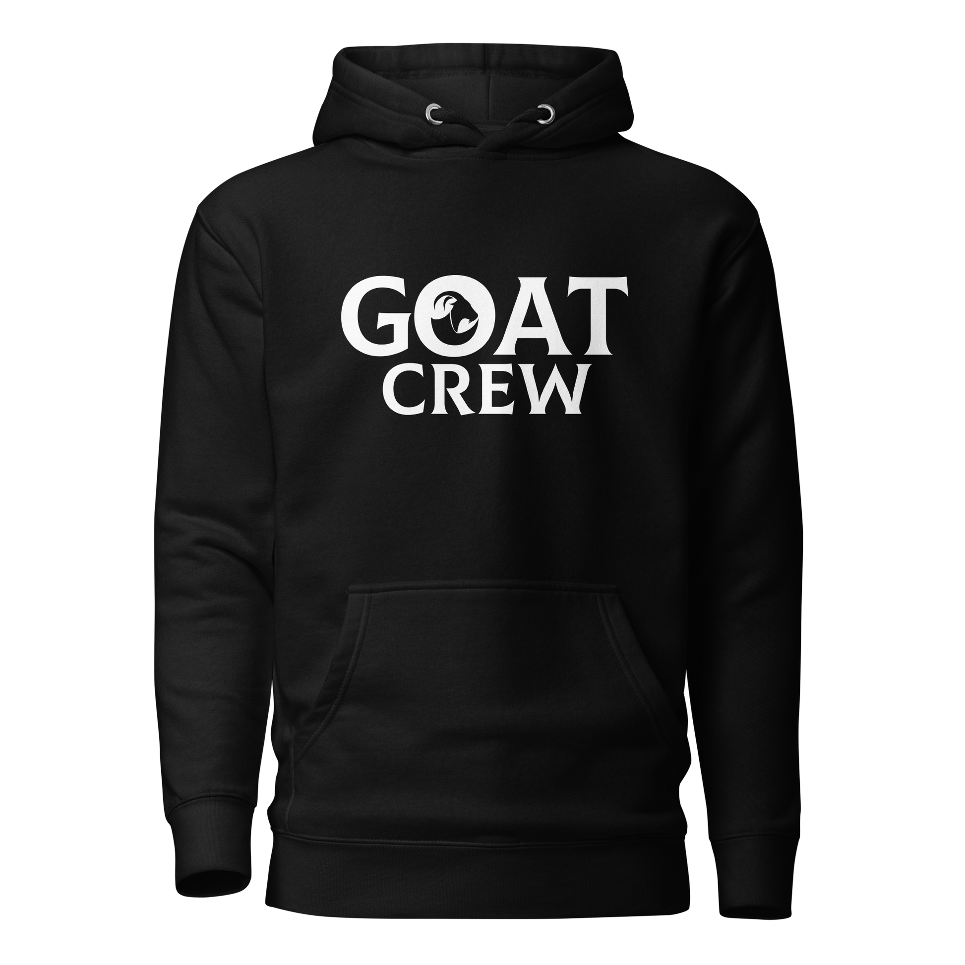 GOAT Crew hoodie with minimalist logo for everyday lifestyle wear