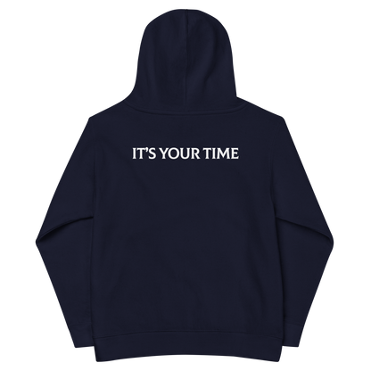 GOAT - Kids Embroidered Icon Fleece Hoodie