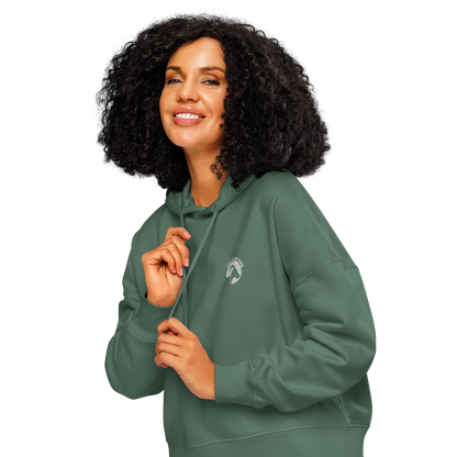 GOAT - Embroidered Women’s Organic Mid-weight Hoodie